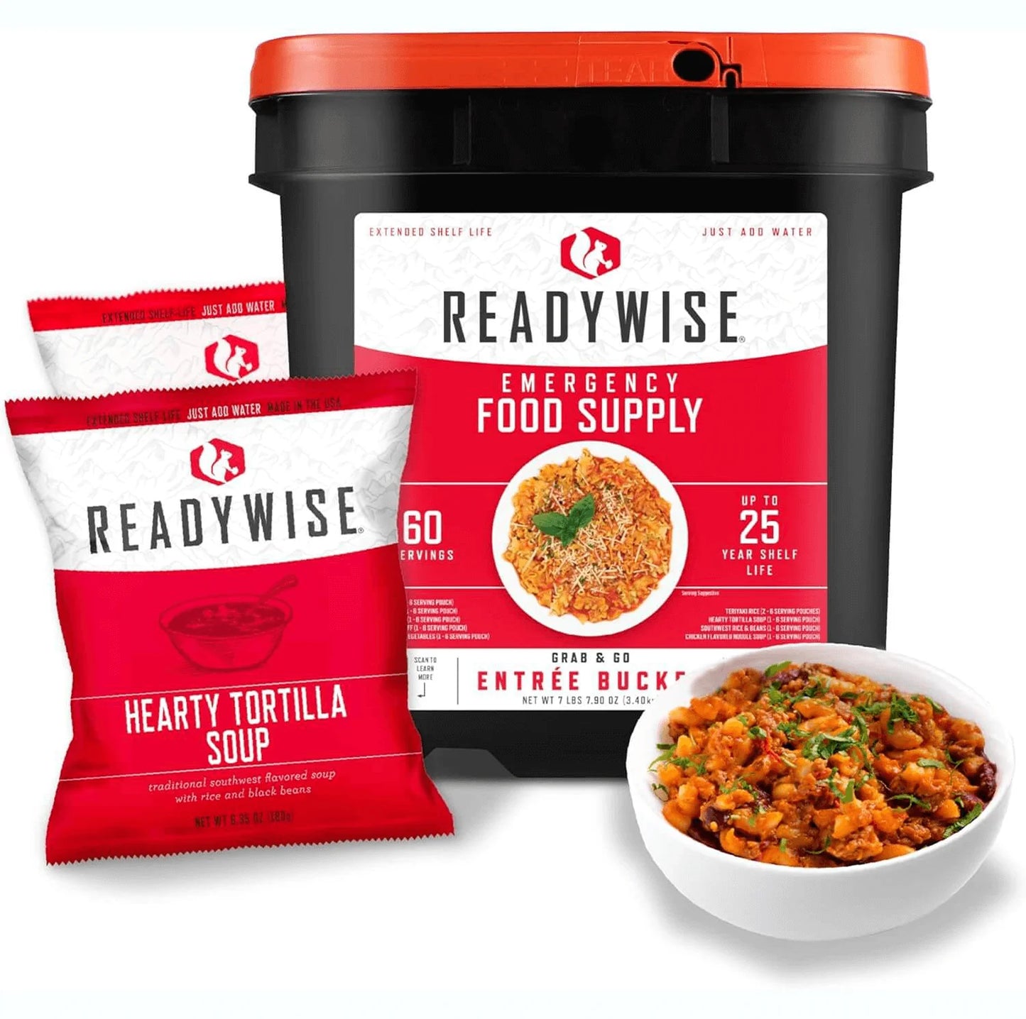 ReadyWise - Hovedretter. Til to personer i 3 dage
