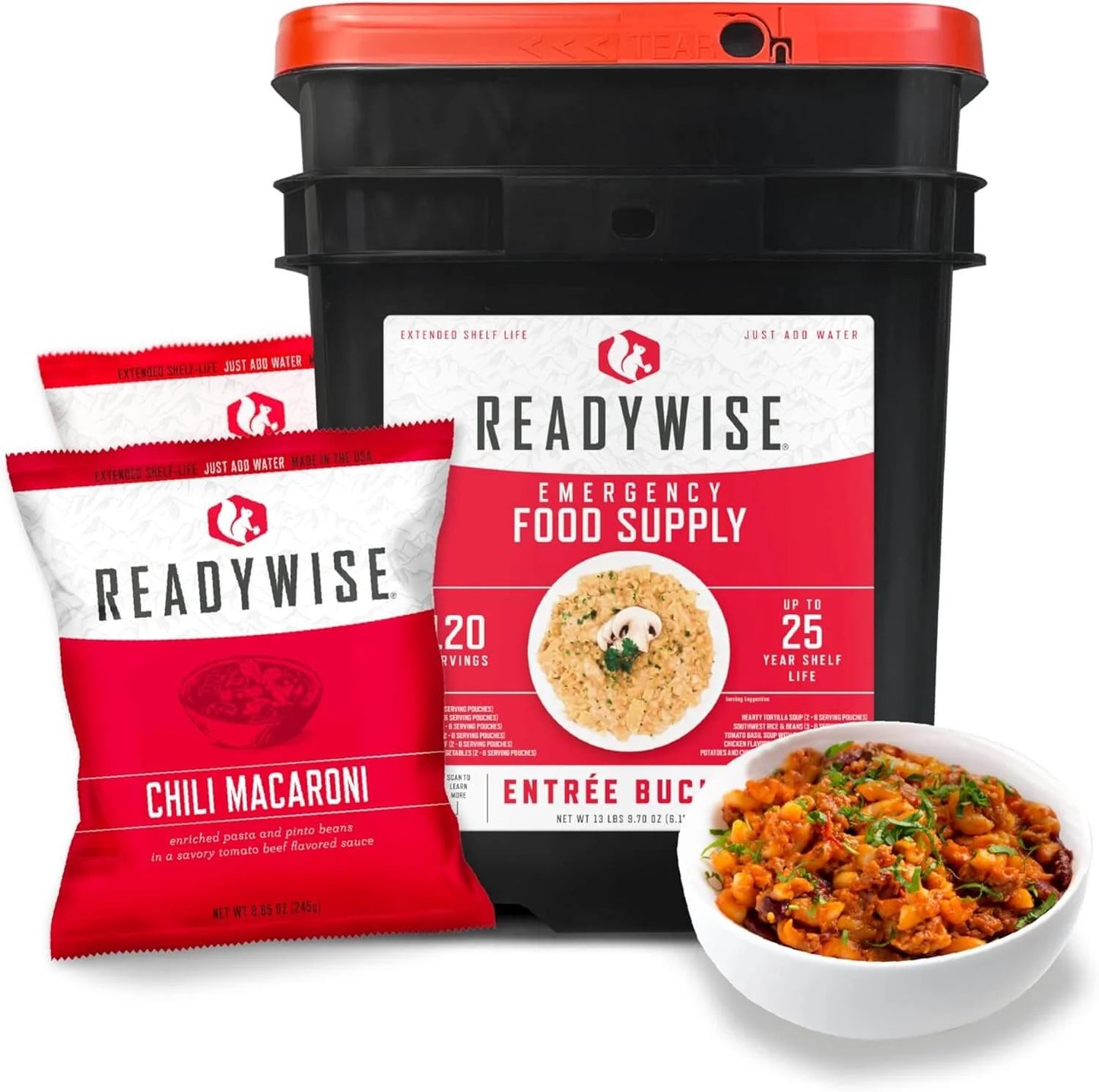 ReadyWise - Hovedretter. Til to personer i 6 dage