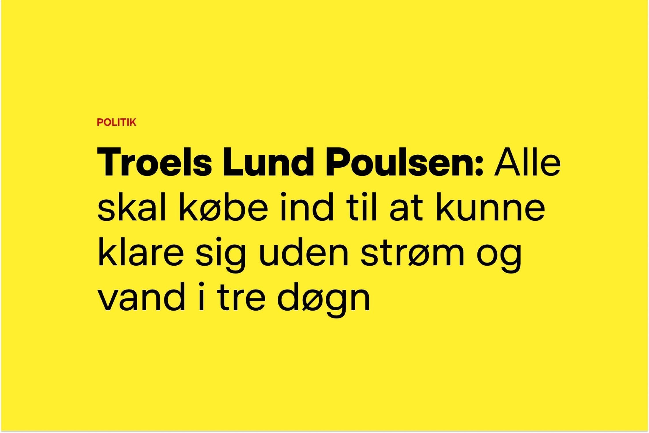 Efter udmelding fra Forsvarsministeren: Hvad skal du gøre?