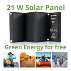 Bresser - Mobile Solar Solcellepanel 21W - Billede nr. 6 - ReadyBox.dk