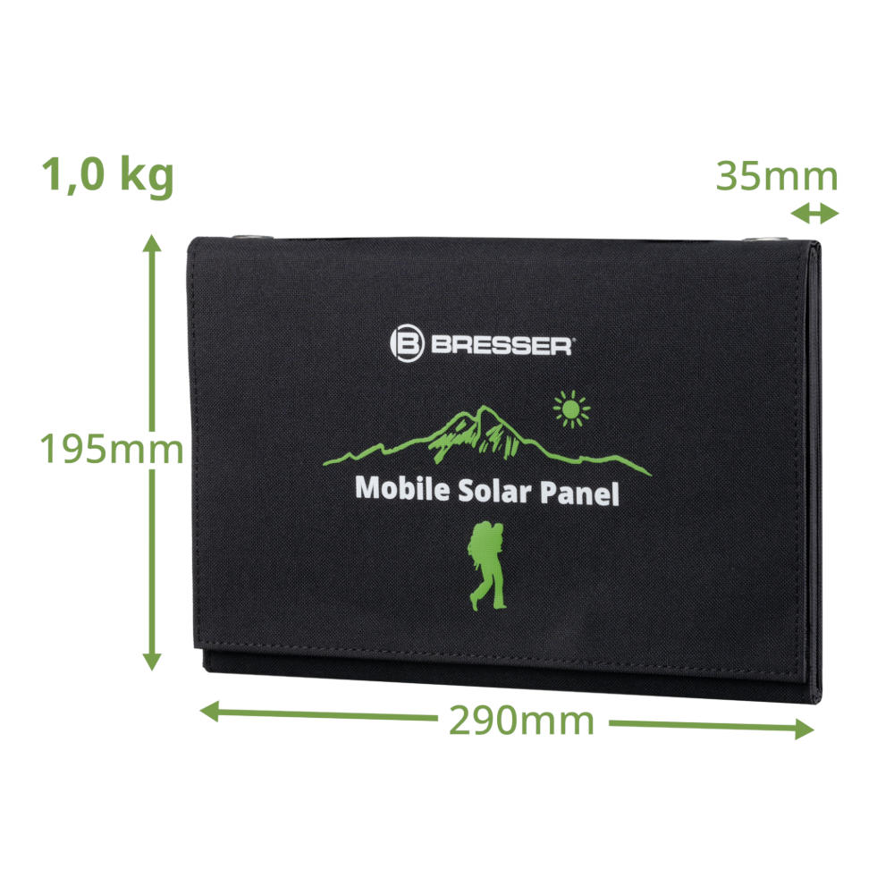 Bresser - Mobile Solar Solcellepanel 21W - Billede nr. 7 - ReadyBox.dk