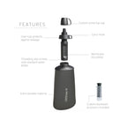 LifeStraw - Peak Squeeze vandrensningsflaske 1L // Blå - Billede nr. 6 - ReadyBox.dk