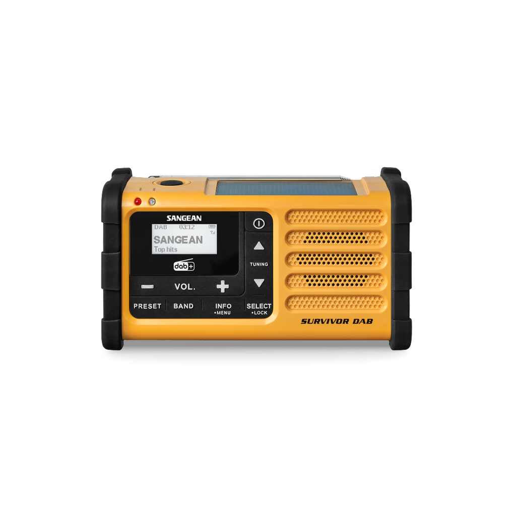 Sangean - MMR-88 DAB+/FM-RDS Multi-Powered Nødradio // Gul - Billede nr. 1 - ReadyBox.dk