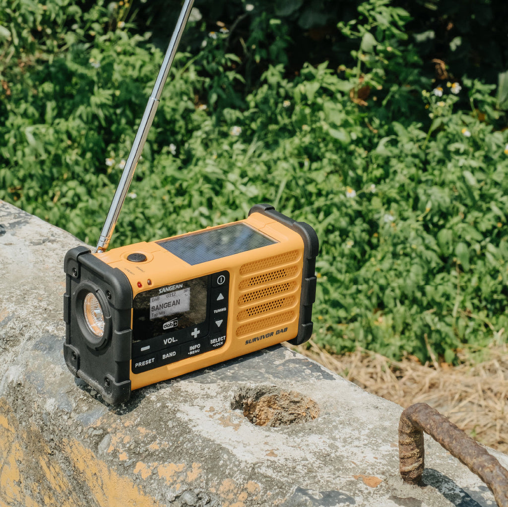 Sangean - MMR-88 DAB+/FM-RDS Multi-Powered Nødradio // Gul - Billede nr. 5 - ReadyBox.dk