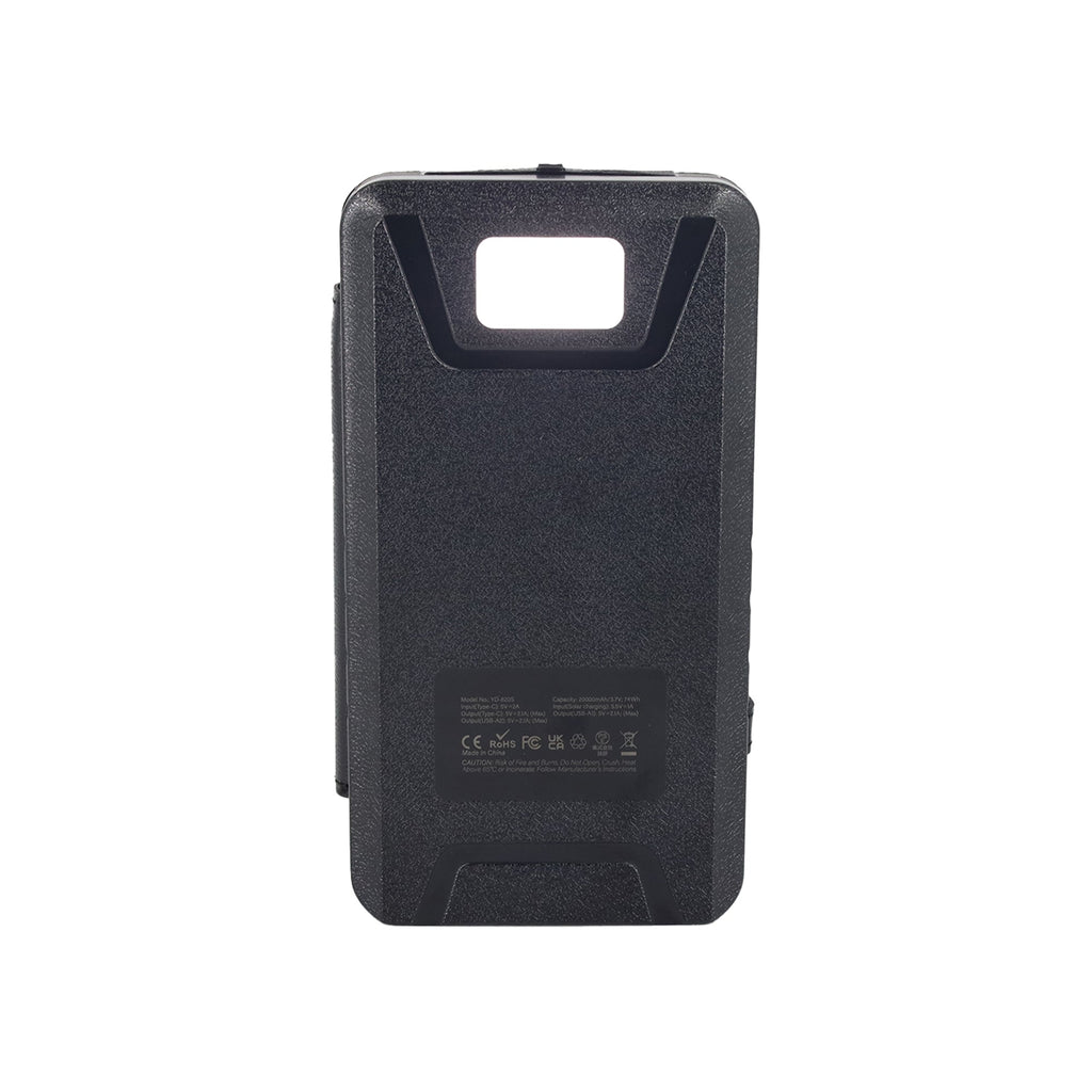 Sunny Hiker - 20.000 mAh Powerbank med foldbart solcellepanel - Billede nr. 5 - ReadyBox.dk