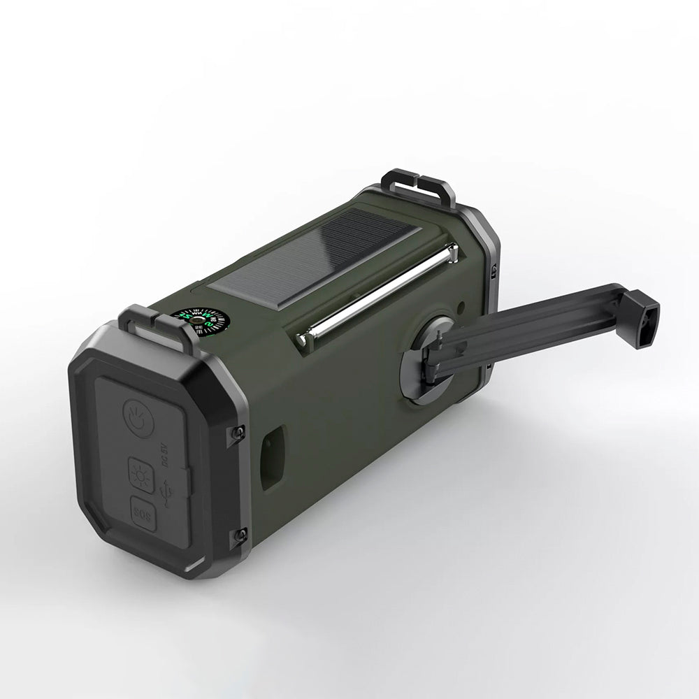 Sunny Hiker - Nødradio m. Powerbank 10.000 mAh // Grøn - Billede nr. 7 - ReadyBox.dk