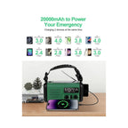 Sunny Hiker - Nødradio m. Powerbank 20.000 mAh - Billede nr. 6 - ReadyBox.dk