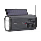 Sunny Hiker - Nødradio m. Powerbank 5.000 mAh // Sort - Billede nr. 1 - ReadyBox.dk