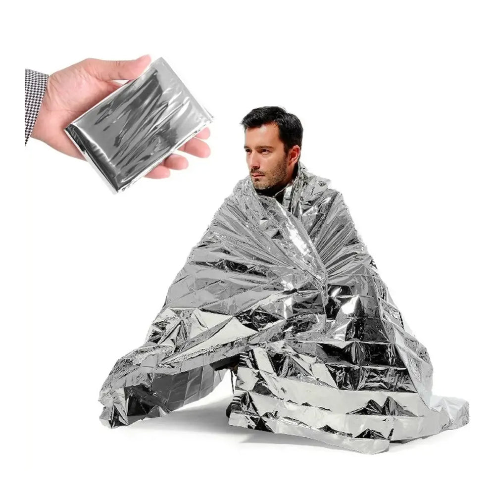 Sunny Hiker - Termisk Overlevelsestæppe (210x130 cm) - Billede nr. 2 - ReadyBox.dk