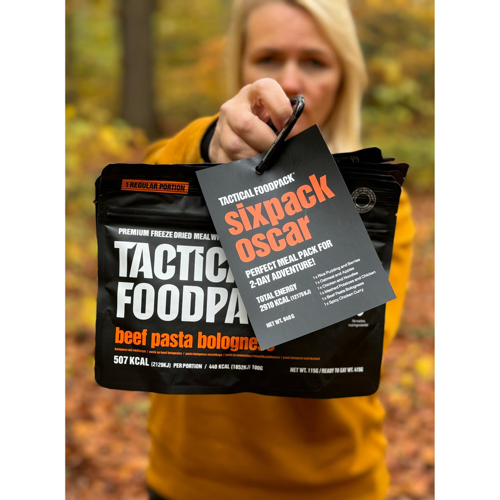 Tactical Foodpack - Sixpack Oscar Feltration, 6 måltider - Billede nr. 4 - ReadyBox.dk