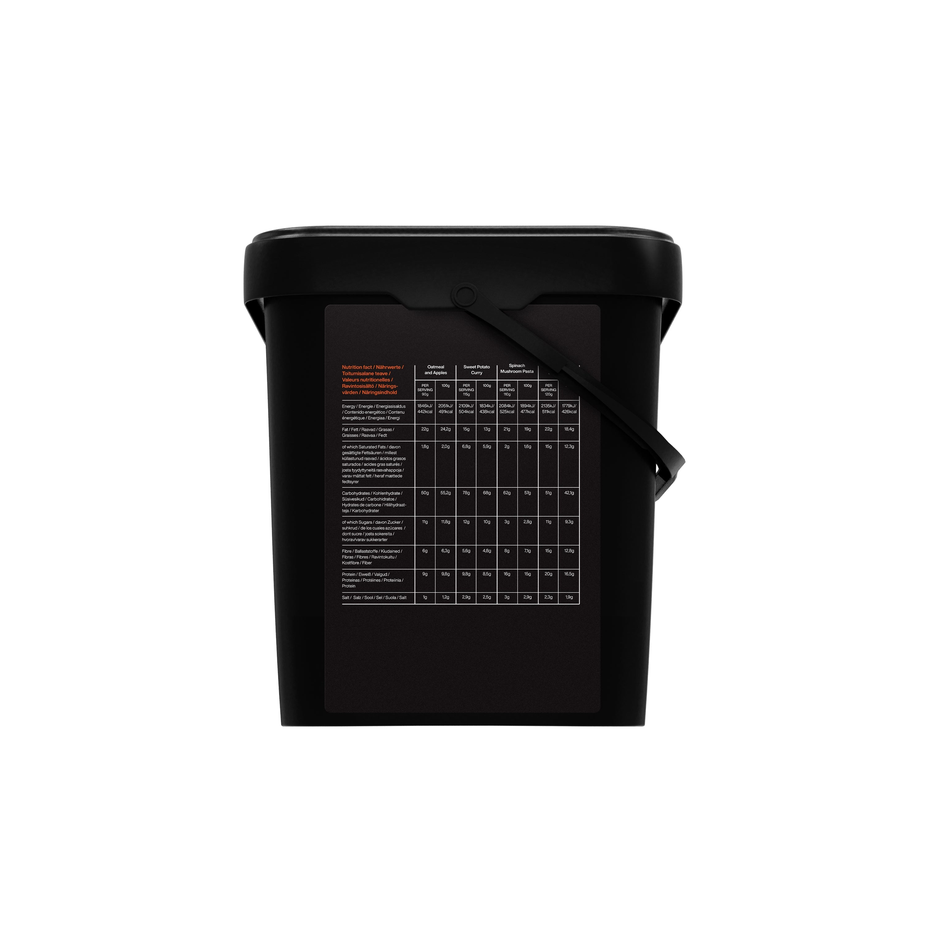 Tactical Foodpack - Vegansk Weekpack Juliett Feltration, 21 måltider - Billede nr. 4 - ReadyBox.dk