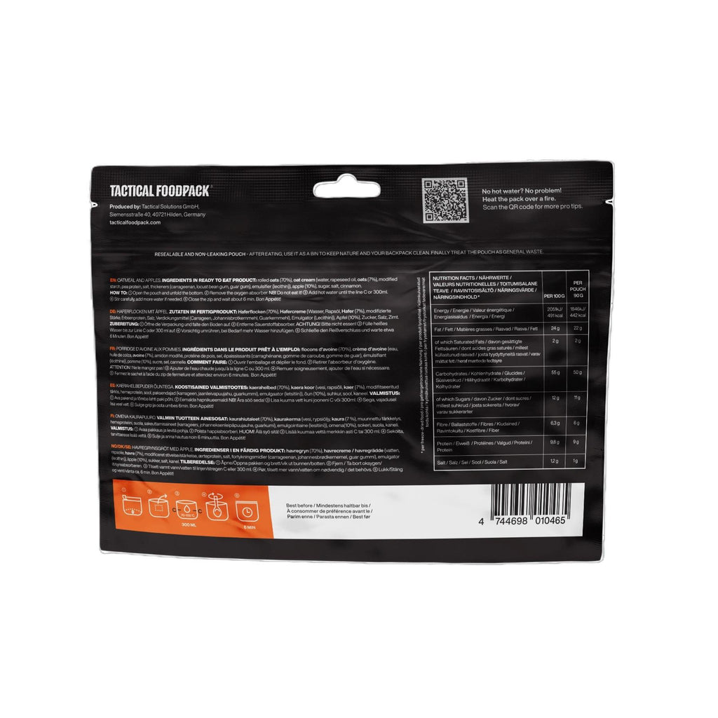 Tactical Foodpack - Vegansk Weekpack Juliett Feltration, 21 måltider - Billede nr. 8 - ReadyBox.dk