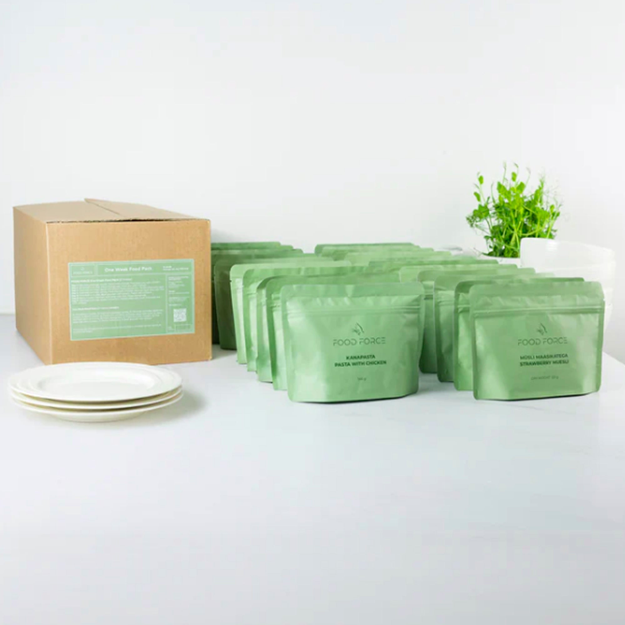 Food Force - One Week Food Pack 21 Måltider - Billede nr. 1 - ReadyBox.dk