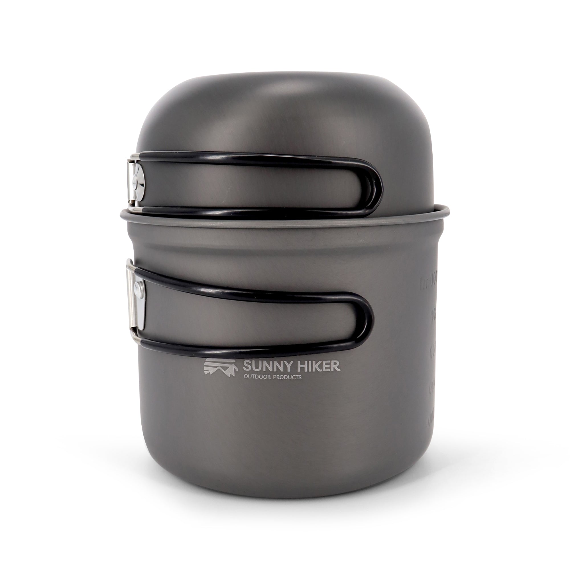 Sunny Hiker - Grydesæt Hard Anodized (4 stk) - Billede nr. 3 - ReadyBox.dk