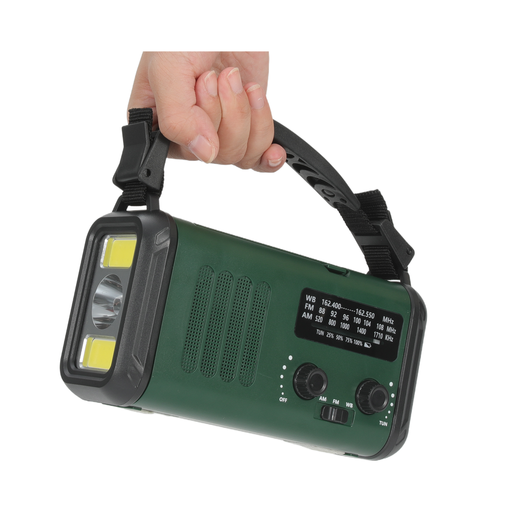 Sunny Hiker - Nødradio 10.000 mAh USB-C - Billede nr. 3 - ReadyBox.dk