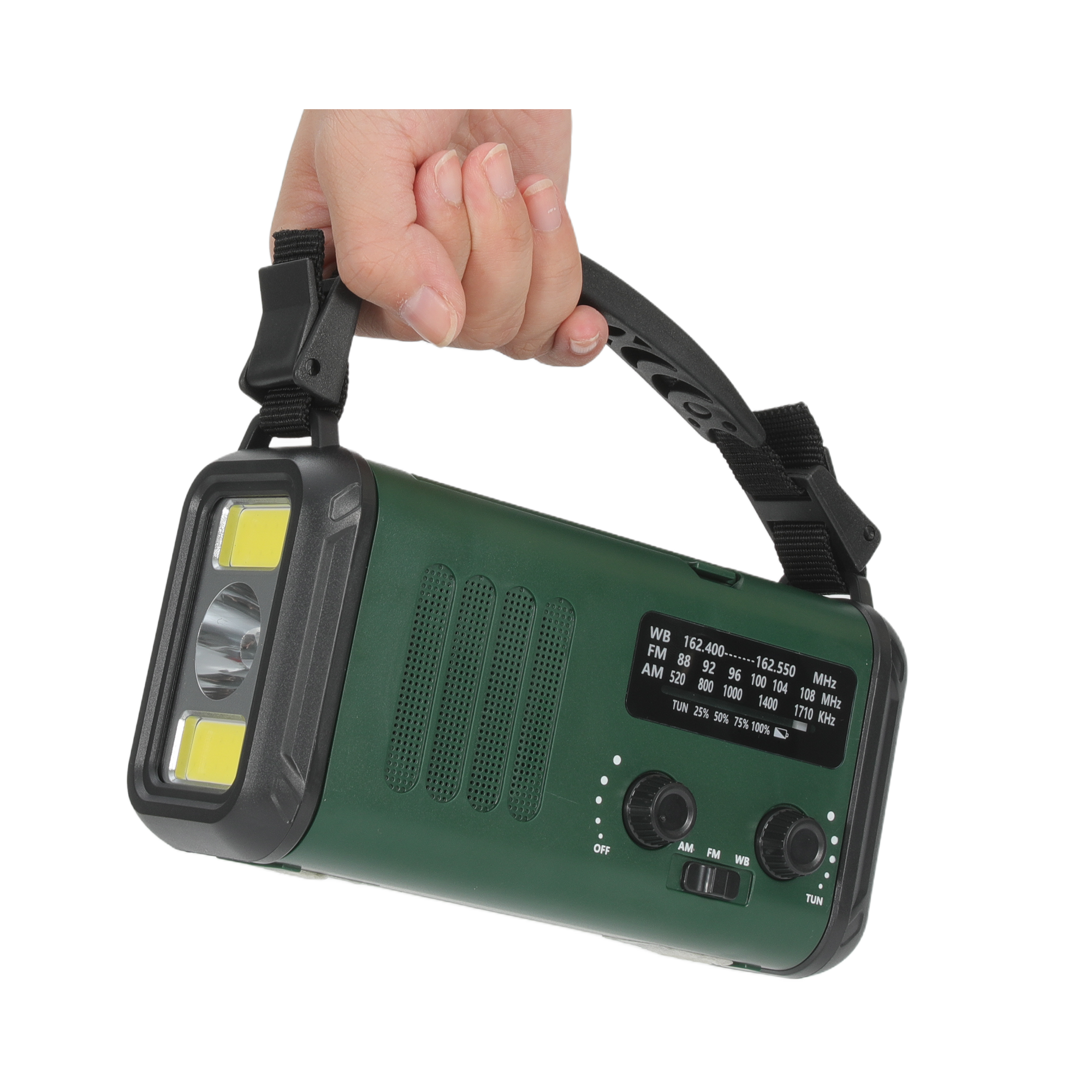 Sunny Hiker - Nødradio 10.000 mAh USB-C - Billede nr. 3 - ReadyBox.dk