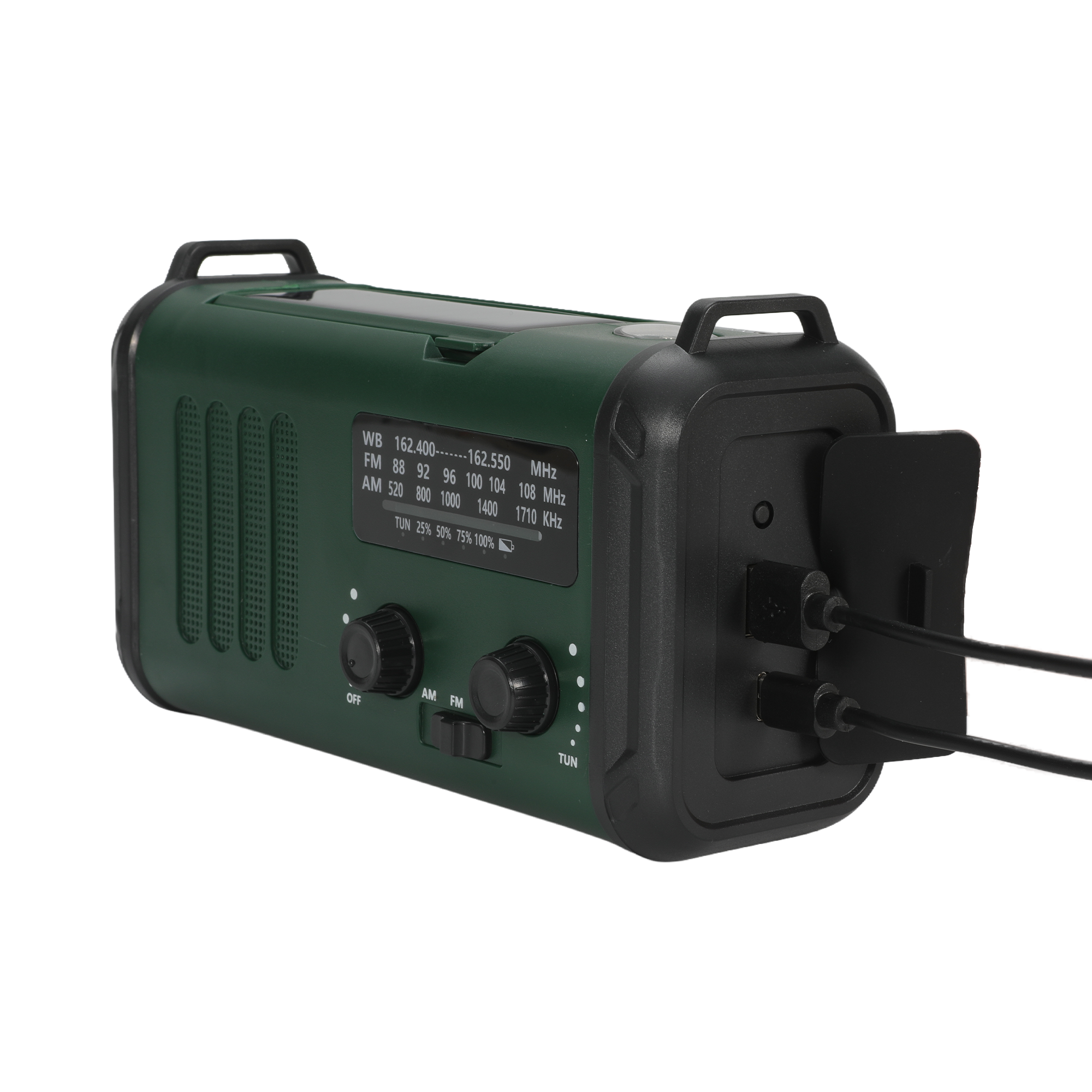 Sunny Hiker - Nødradio 10.000 mAh USB-C - Billede nr. 5 - ReadyBox.dk