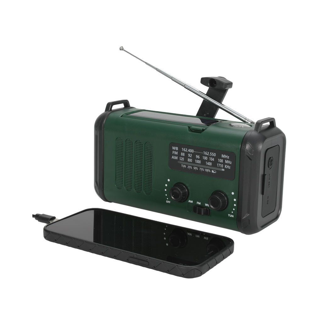 Sunny Hiker - Nødradio 10.000 mAh USB-C - Billede nr. 7 - ReadyBox.dk