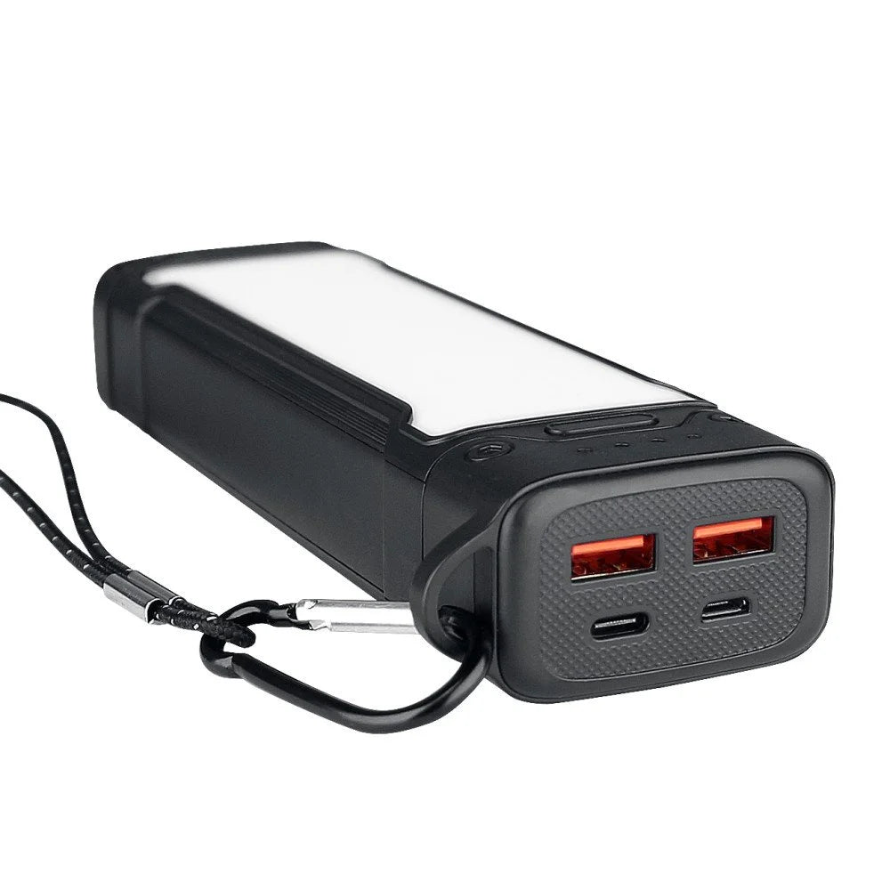 Powerbank med indbygget lommelygte (20.000mAh)