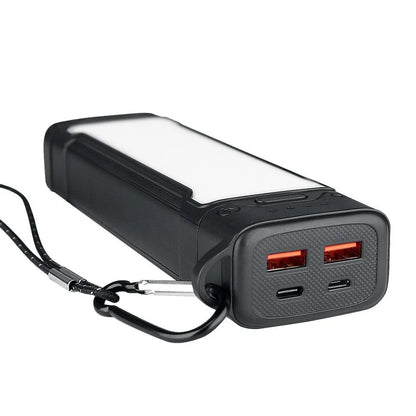 Powerbank med indbygget lommelygte (20.000mAh)