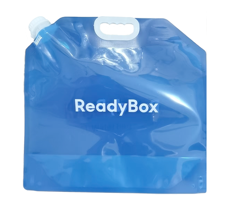 Readybox vandbeholder, BPA-fri, med praktisk håndtag - 10L - Inkl. Logo